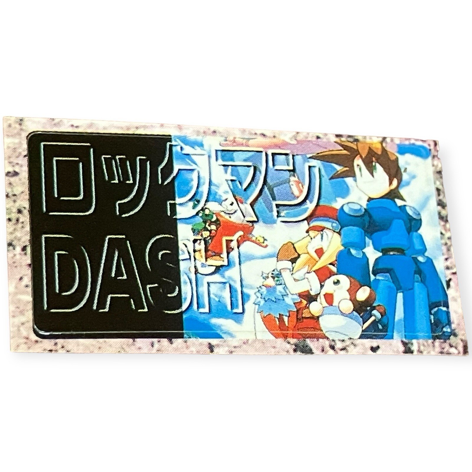 Capcom Official PS1 Rockman Mega Man Megaman Dash Legends Memory Card Sticker