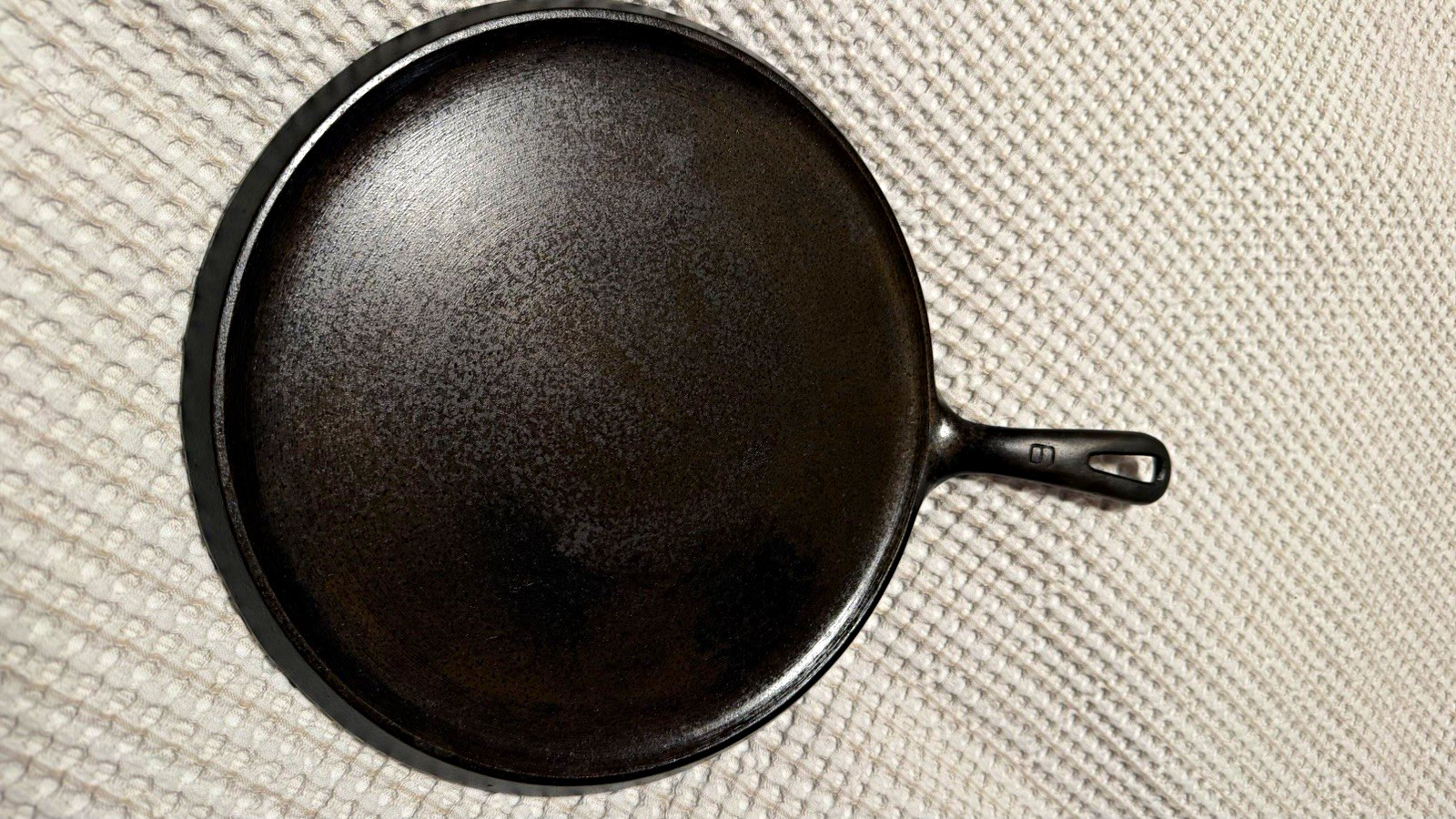 Griswold Cast Iron Skillet Frying Pan Erie PA USA Marked \