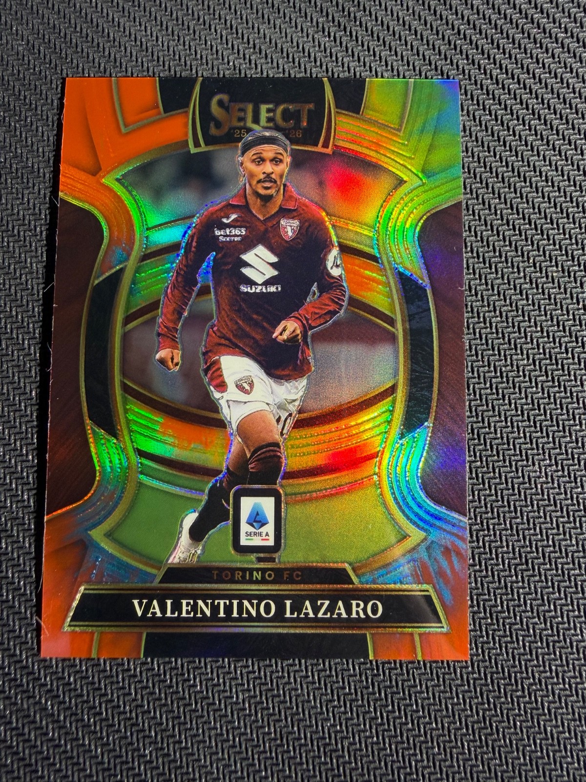 Valentino Lazaro /25 Tie-Dye Terrace Torino - 2025/26 Panini Select Serie A