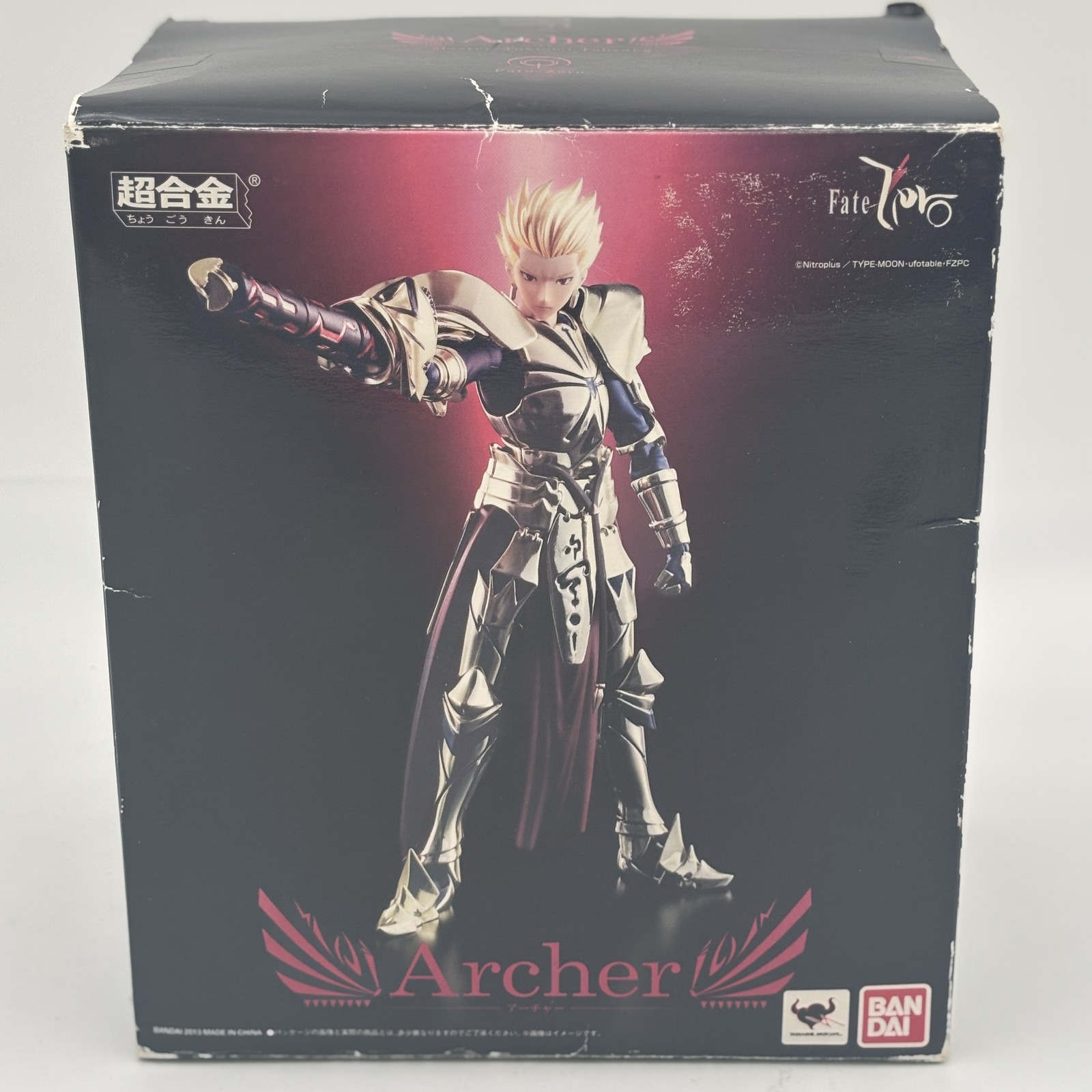 CHOGOKIN Fate/Zero Archer Action Figure Painted Bandai Tamashii Nations