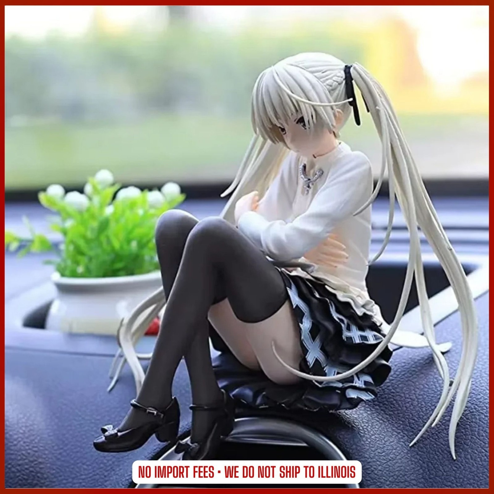 2026 New 10cm Cute Anime Lady Doll with Rabbit - Perfect Birthday Gift 