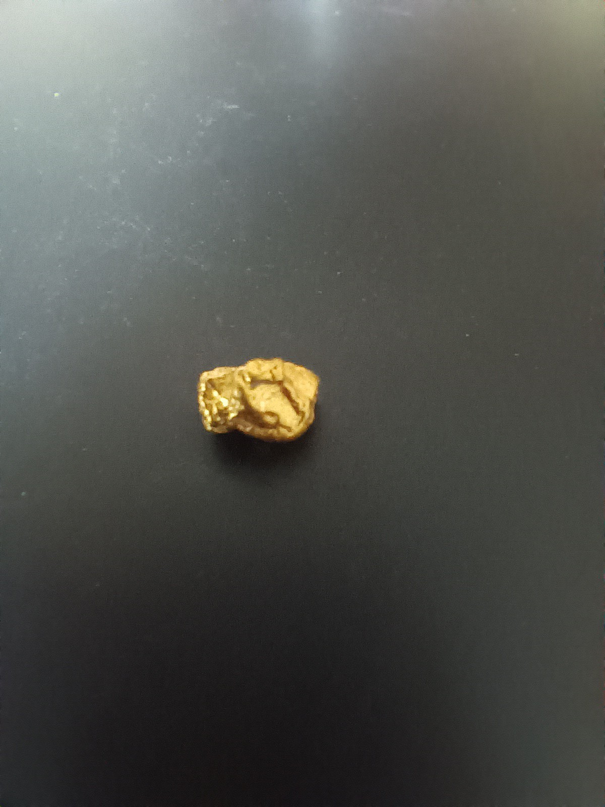 Unique 1.7 Grams California Placer Gold Nugget nugget  