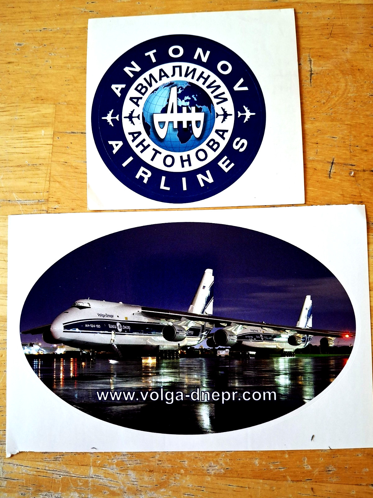 ANTONOV 124 Volga-Dnepr 2 Stickers