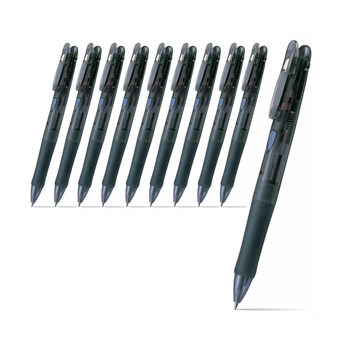 ZEBRA Clip-on 3C 3-color ballpoint pen 0.7mm 10p