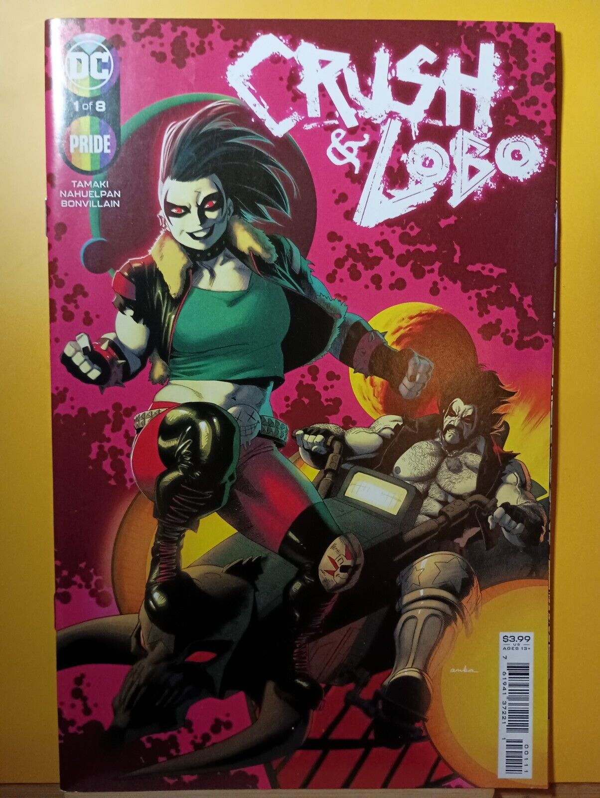 2021 DC Comics Crush and Lobo Issue 1 Kris Anka Pride Month Cover A Variant F/S