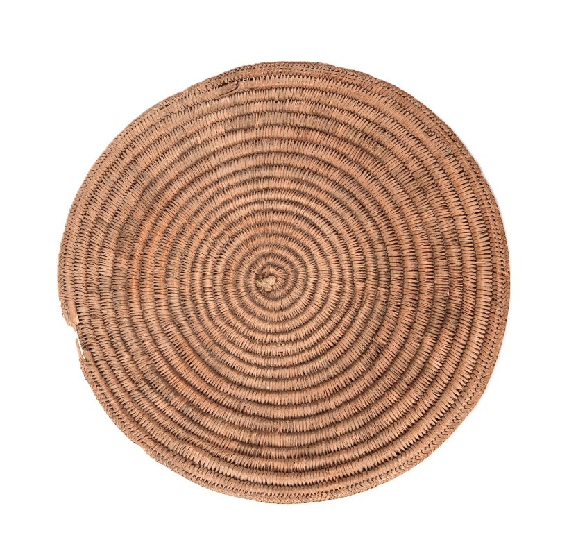 Antique Navajo  Wedding Tray - Traditional Coiled Basket