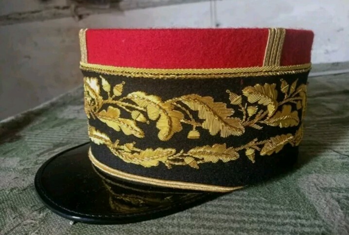 French admiral general kepi 1914/1918 war