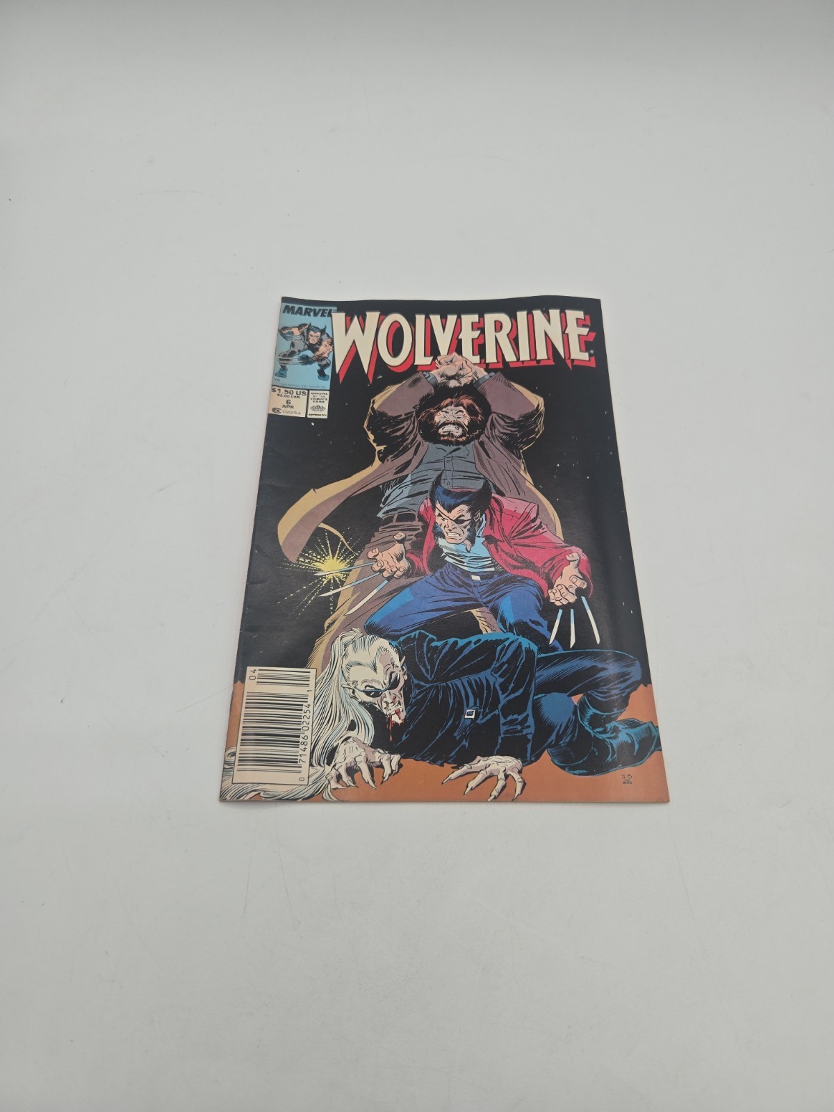 Wolverine #6 Vol. 2 1989 Marvel Comics 1st App Newsstand Book ~ Board & Bagged 