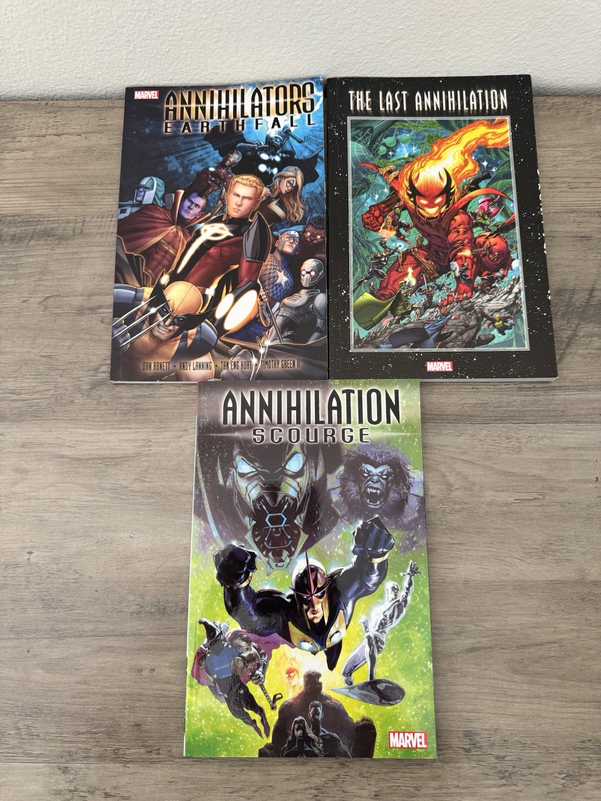 Annihilation Scourge, The Last animation, Annihilators Earthfall Tpb Lot