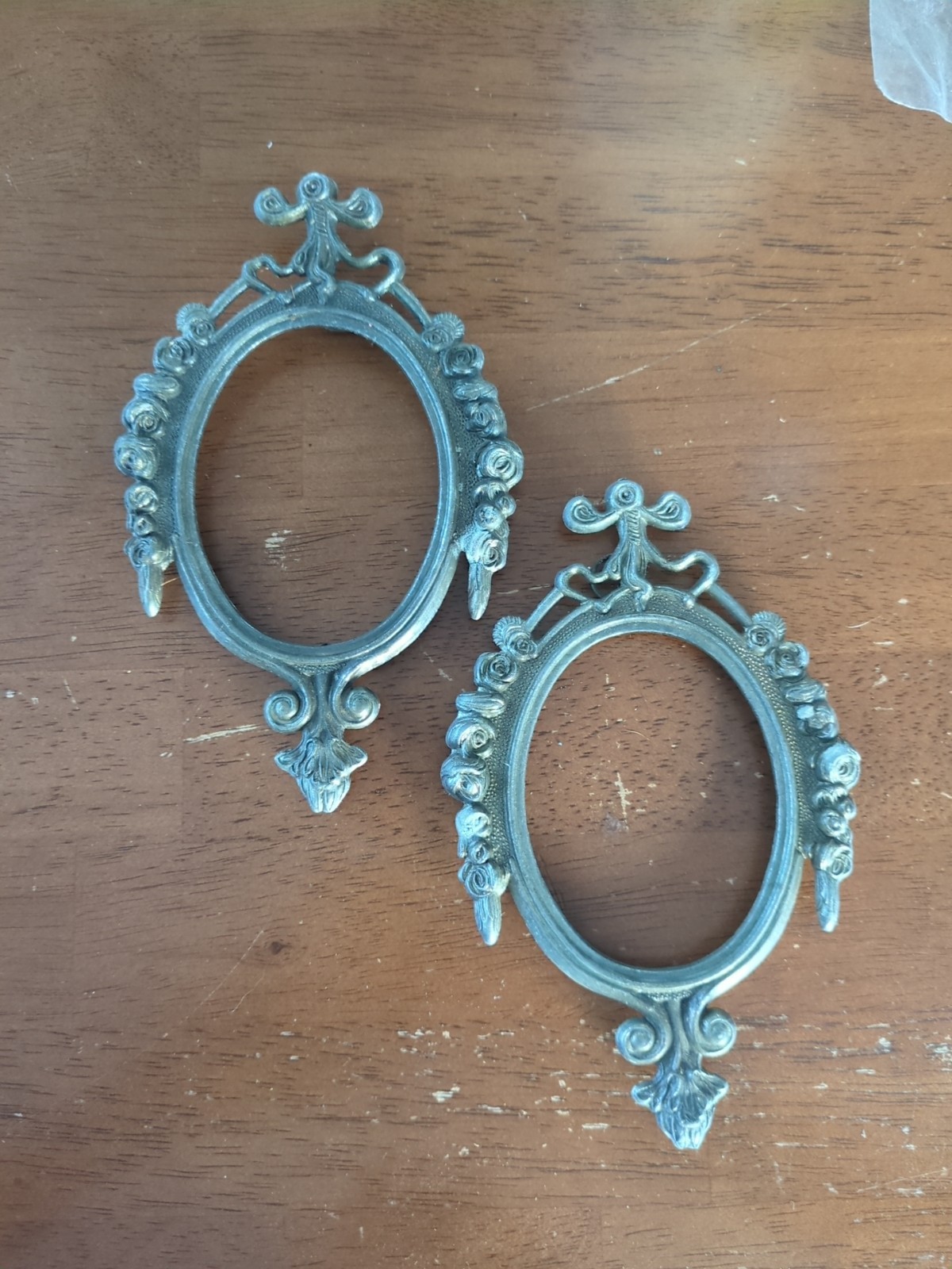 Set If 2~Italian Ornate Frames Only Victorian Vintage Italy