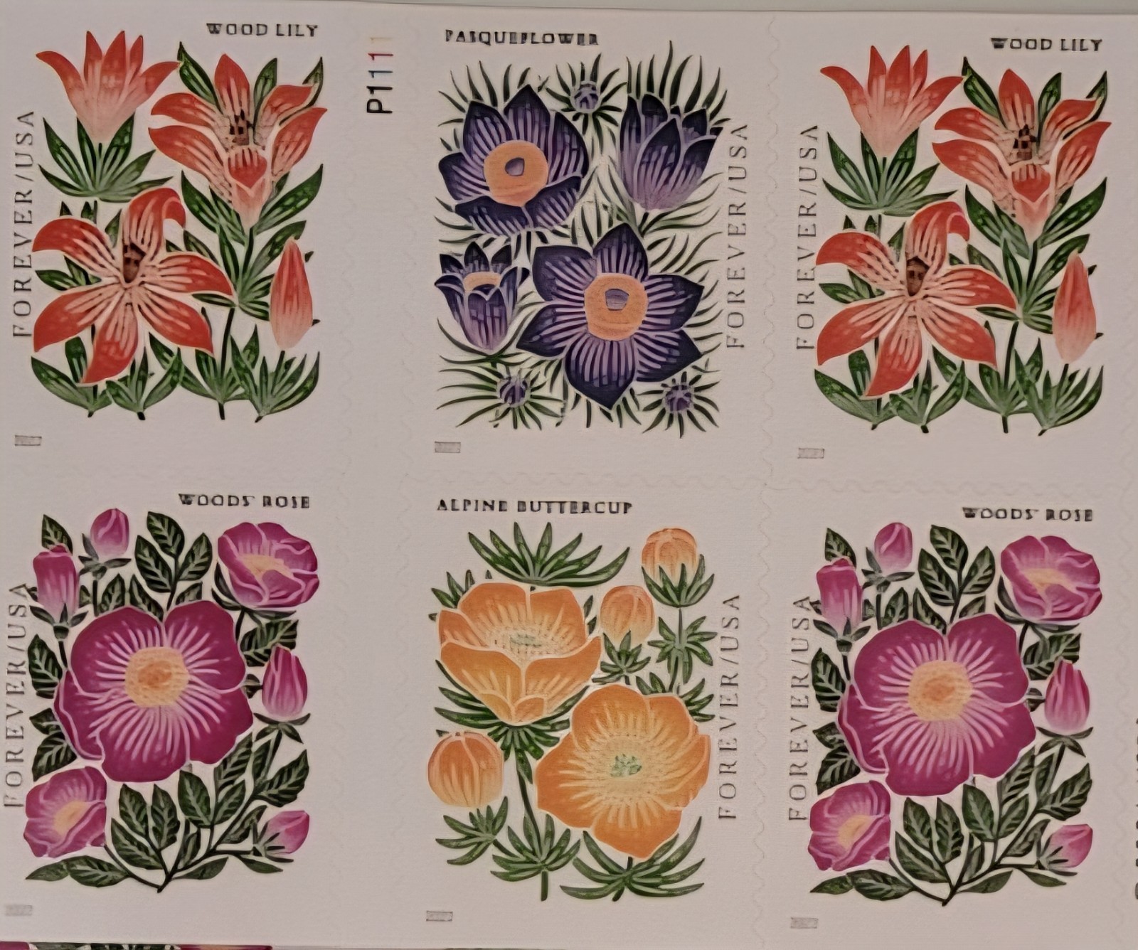 2022 20x Mountain Flora USPS First Class Stamps 2022 20x Mountain Flora USPS First Class Stamps