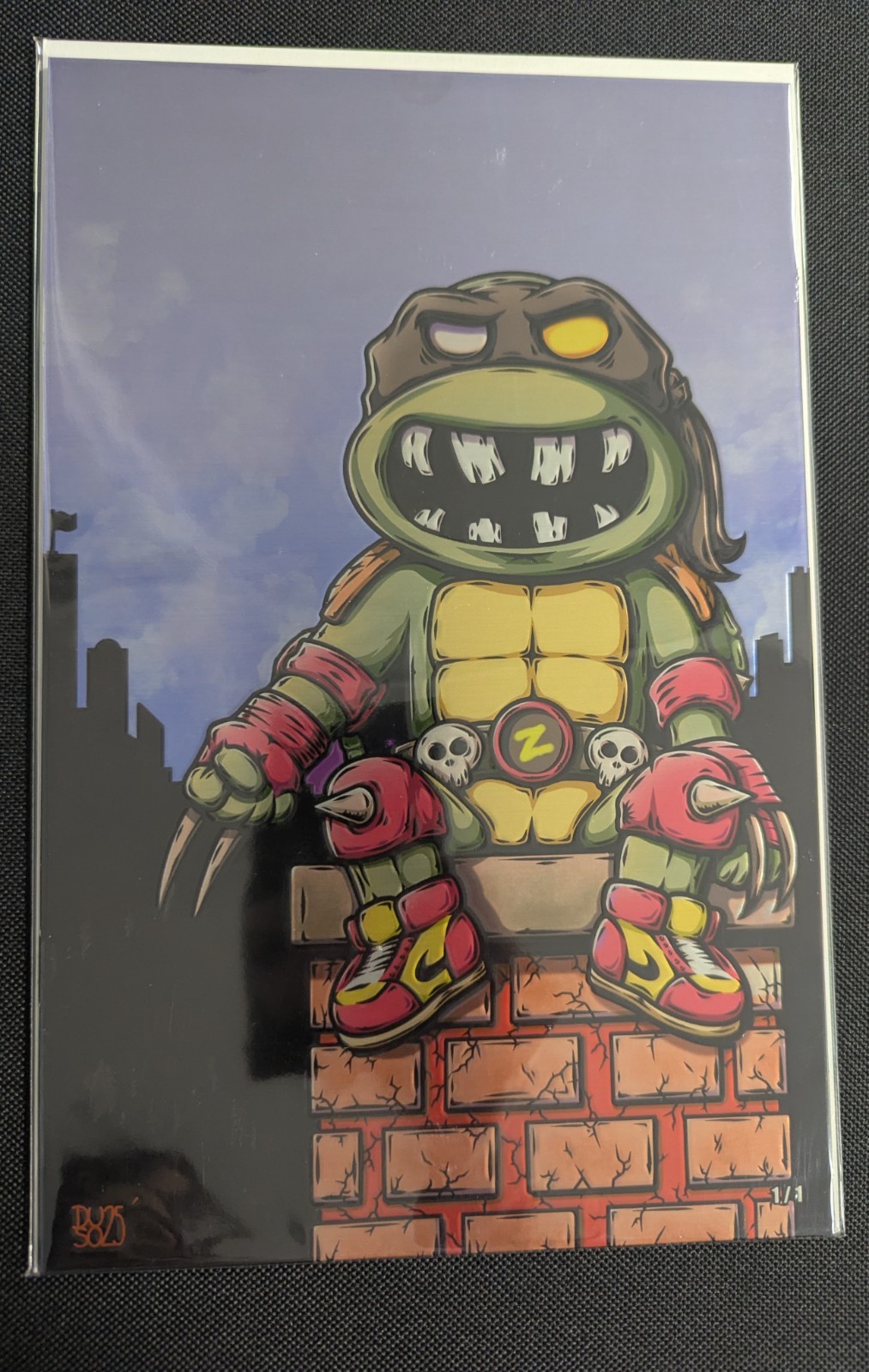 Andy Duso TMNT Slash Metal Embossed Art Book(1/1)