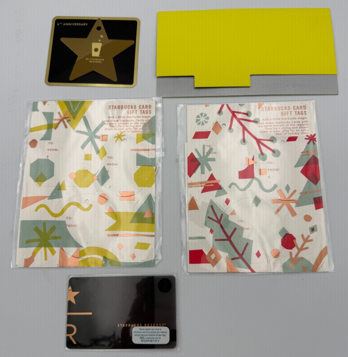 Starbucks Premium Reserve & Rewards Collection - USA - Collectible No Value $0 