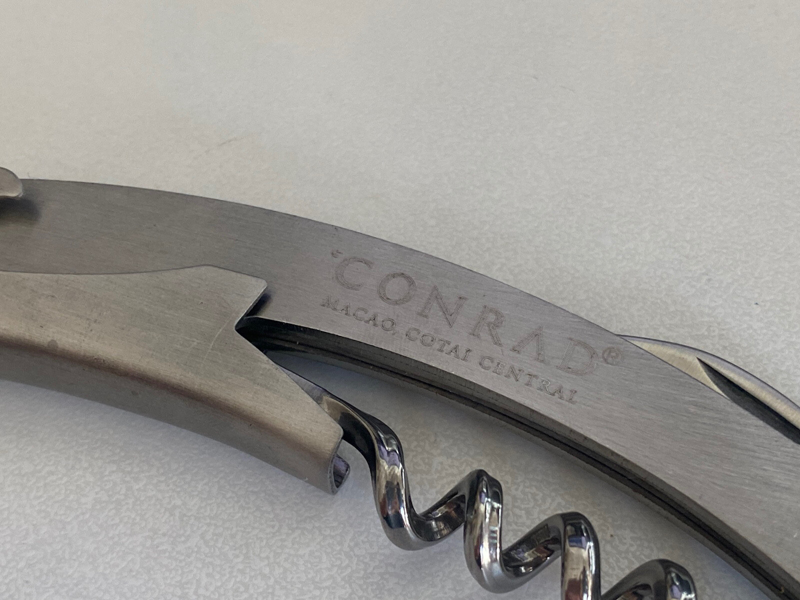 Conrad Macao Macau Cotai Central Wine Opener (MSRP: $15)