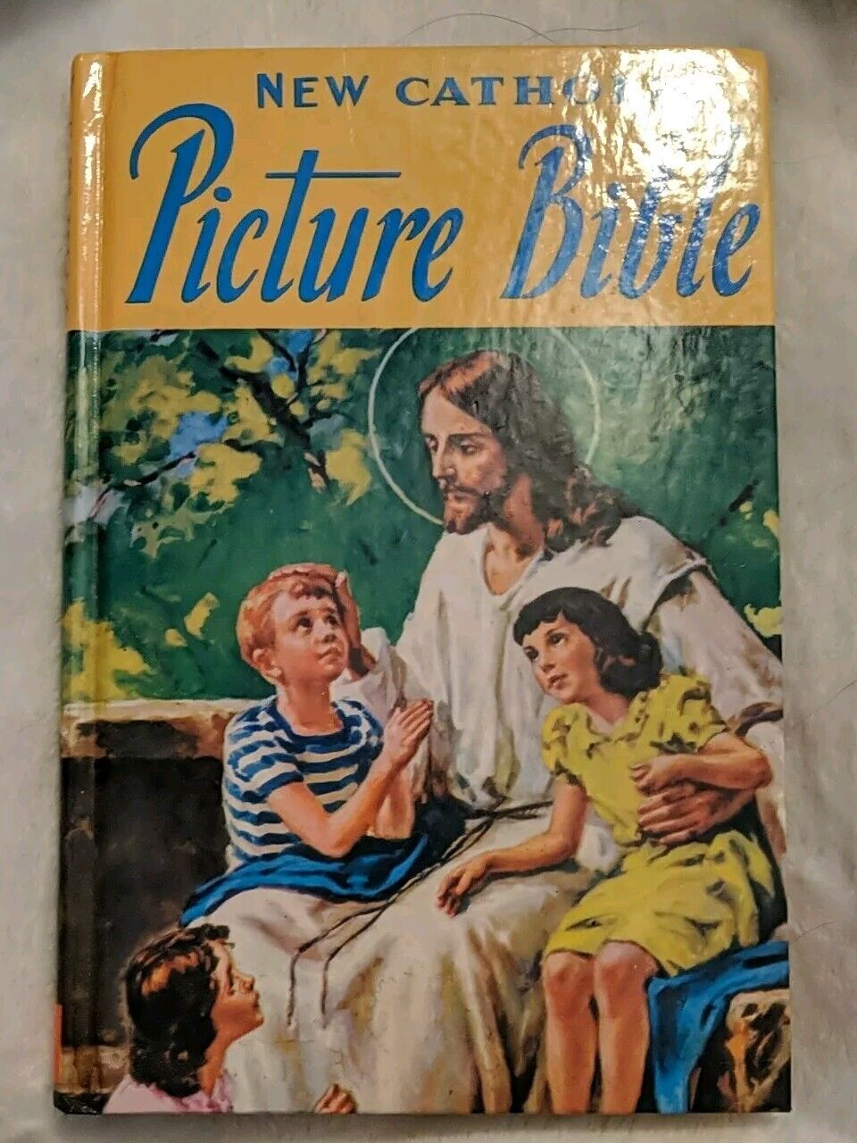Vintage New Catholic Bible 1981. Kids Bible. Pre-owned 