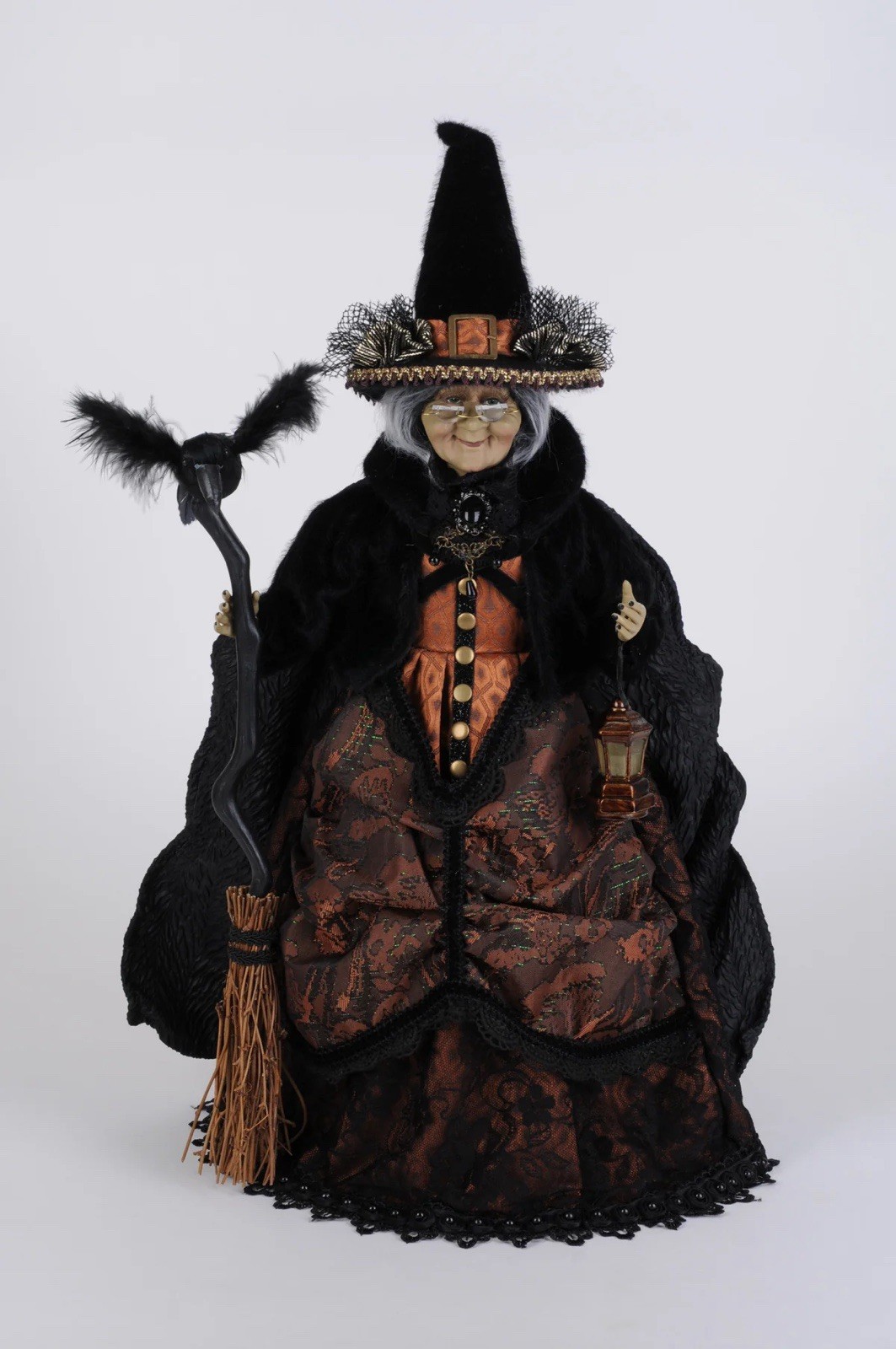 Karen Didion Lighted Matilda Witch