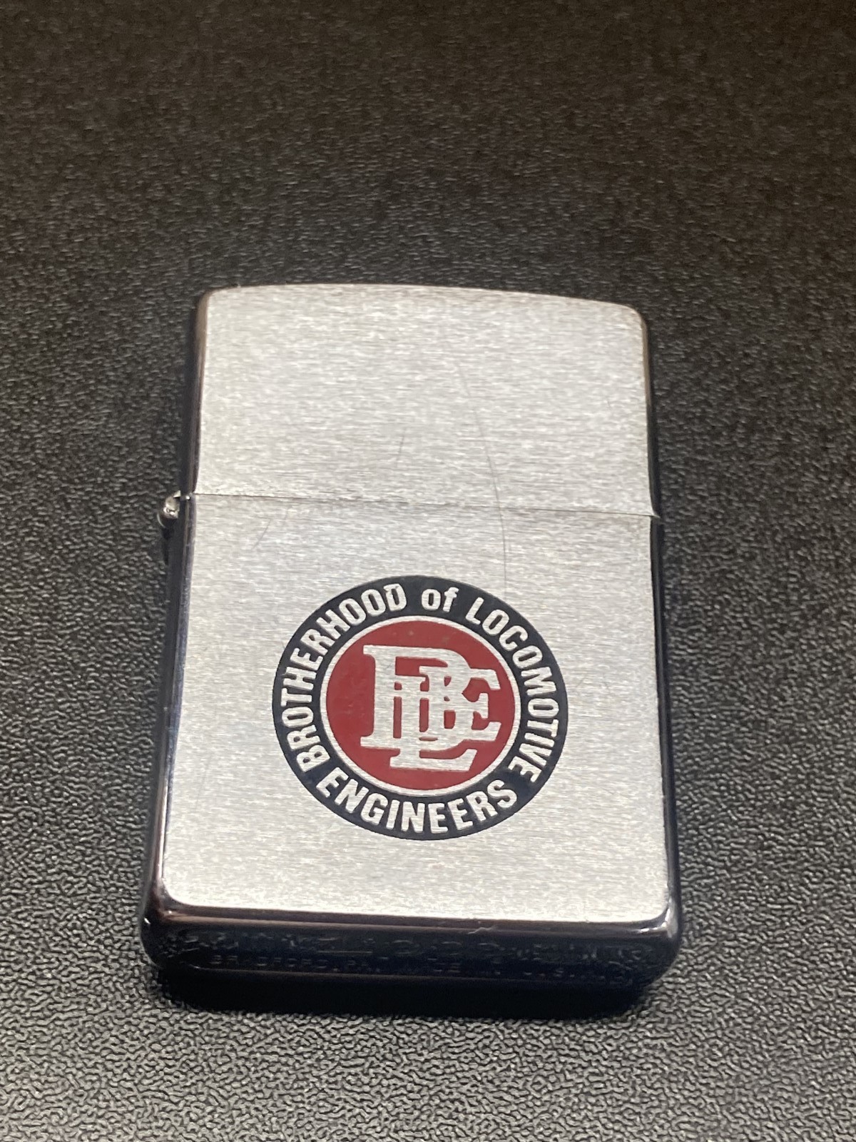 Zippo Brotherhood of Locomotive Engineers Advertising Lighter K VIII 1992