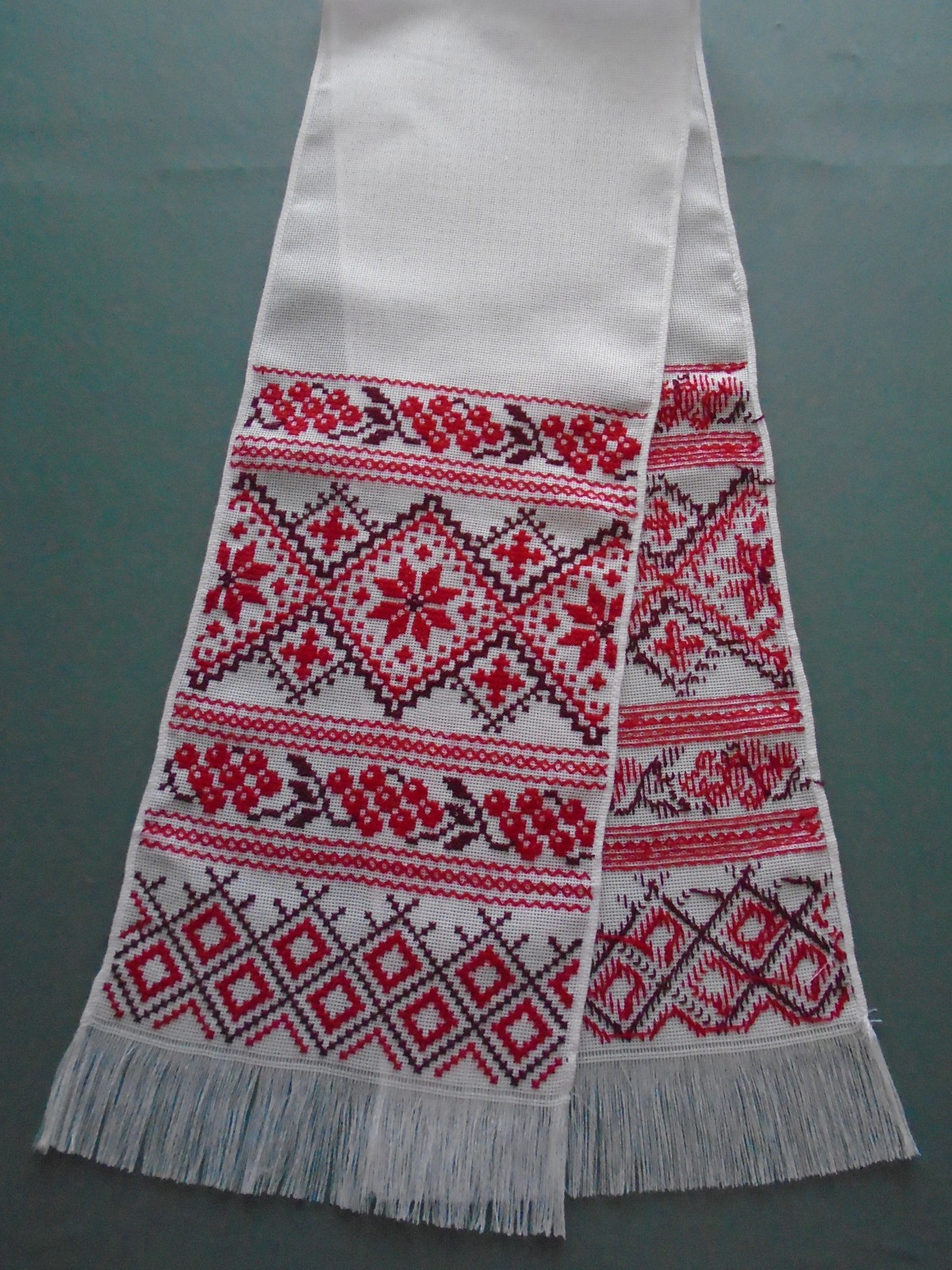 Ukrainian Hand Embroidered Towel, Rushnyk,  Ukraine, vyshyvanka, embroidery