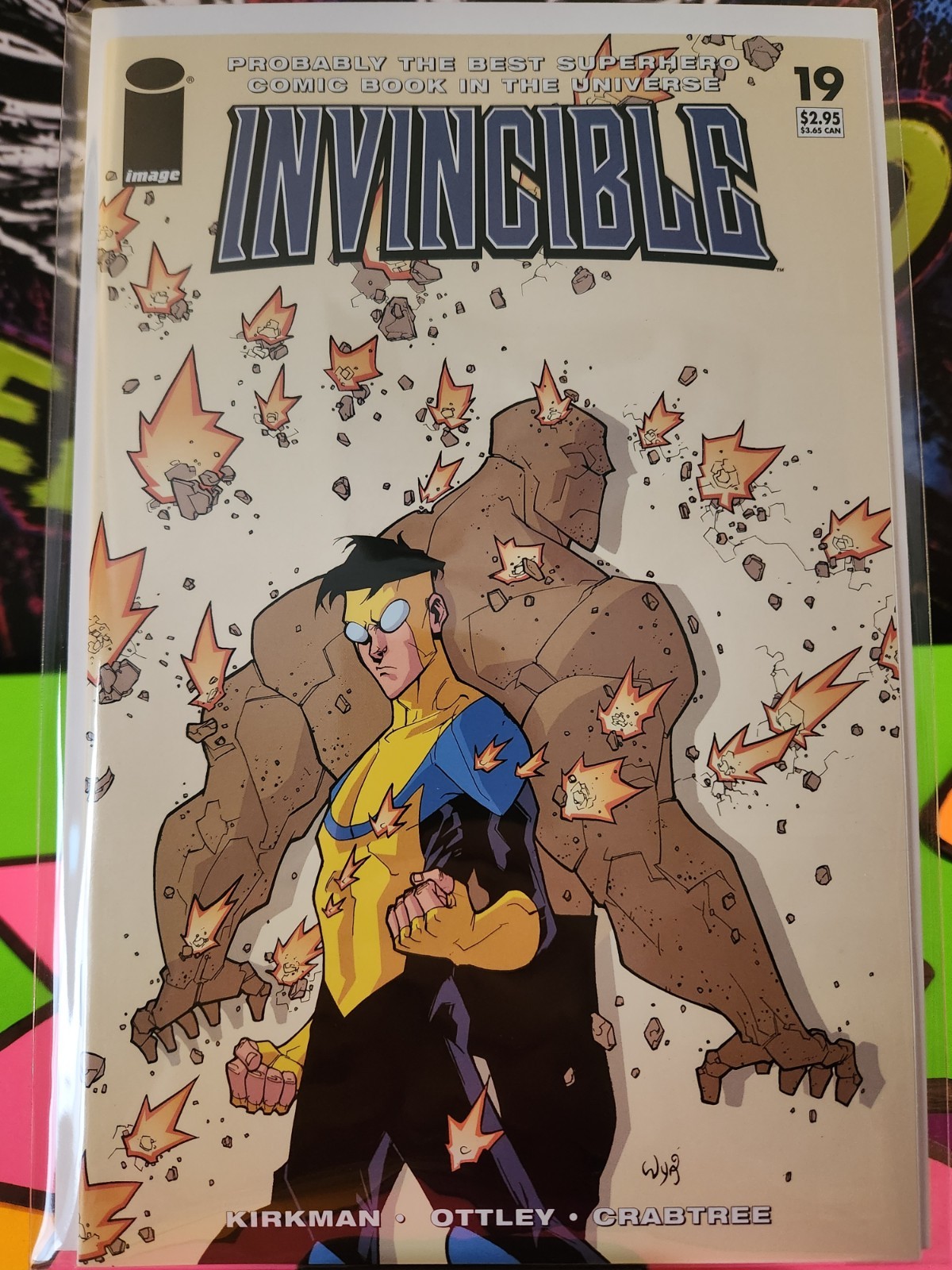 Invincible #19A Ryan Ottley Regular 1st app. Battle Beast Image Comics 2004