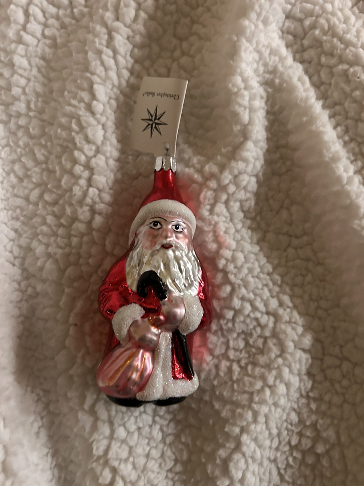 Radko 1992 MR. & MRS. CLAUS Two Christmas Ornaments...Poland..NEW with TAGS
