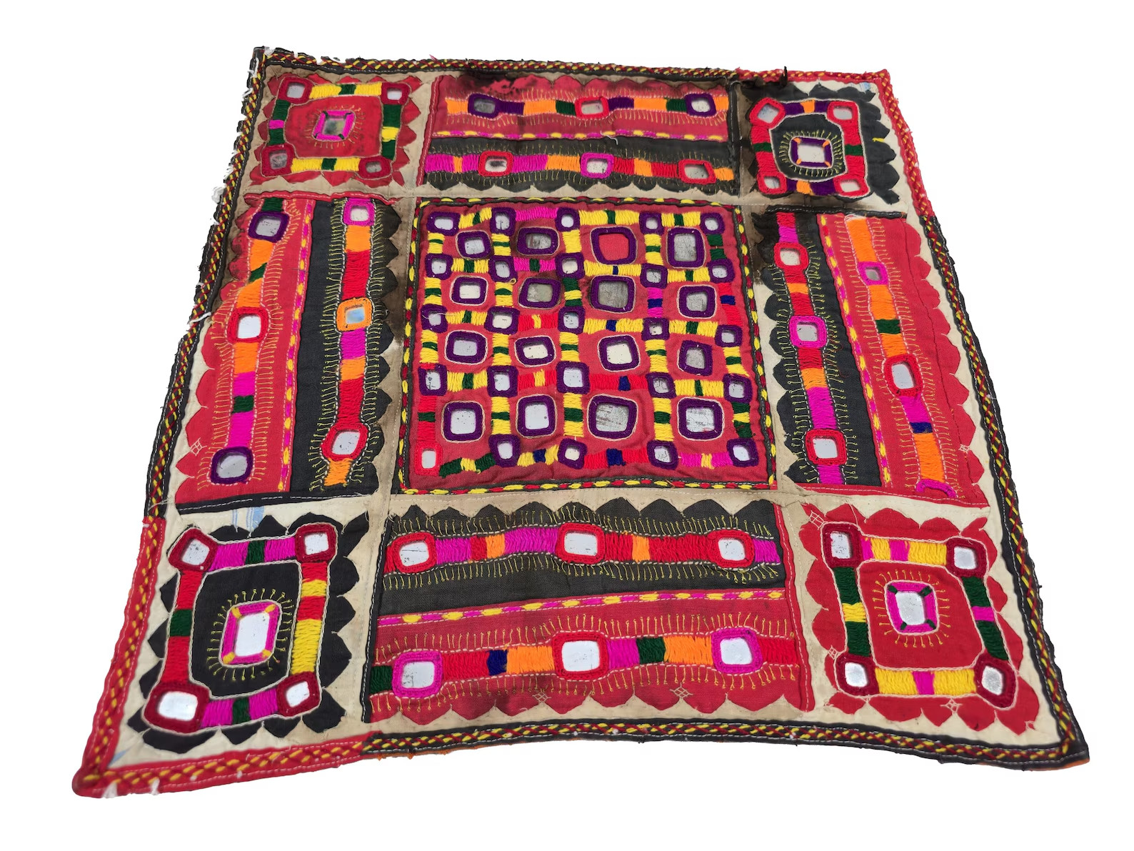 Banjara wall hanging , Antique banjara patch Authentic Rare collector's piece