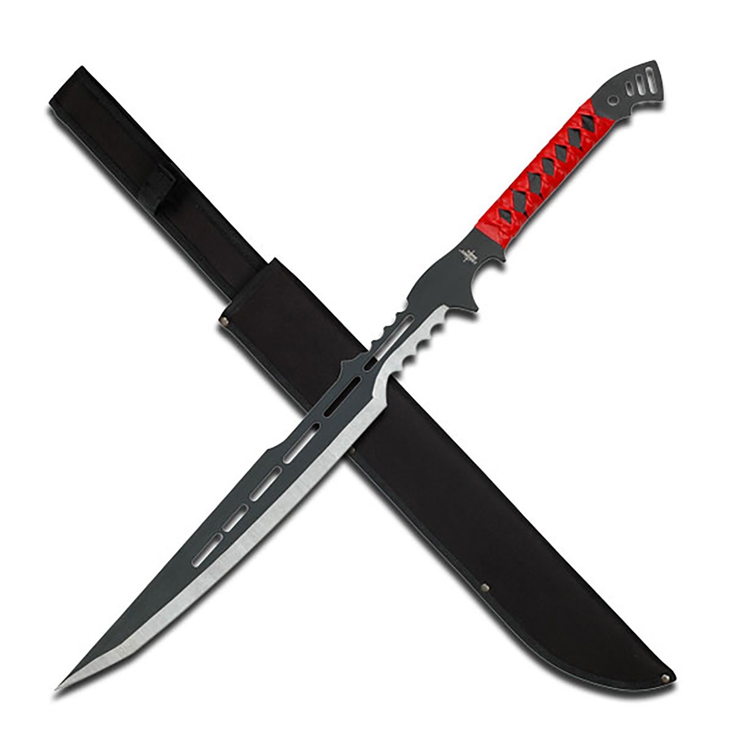 Fantasy Master Short Sword-Cord Wrapped FullTang Stainless Steel Handle w/Sheath