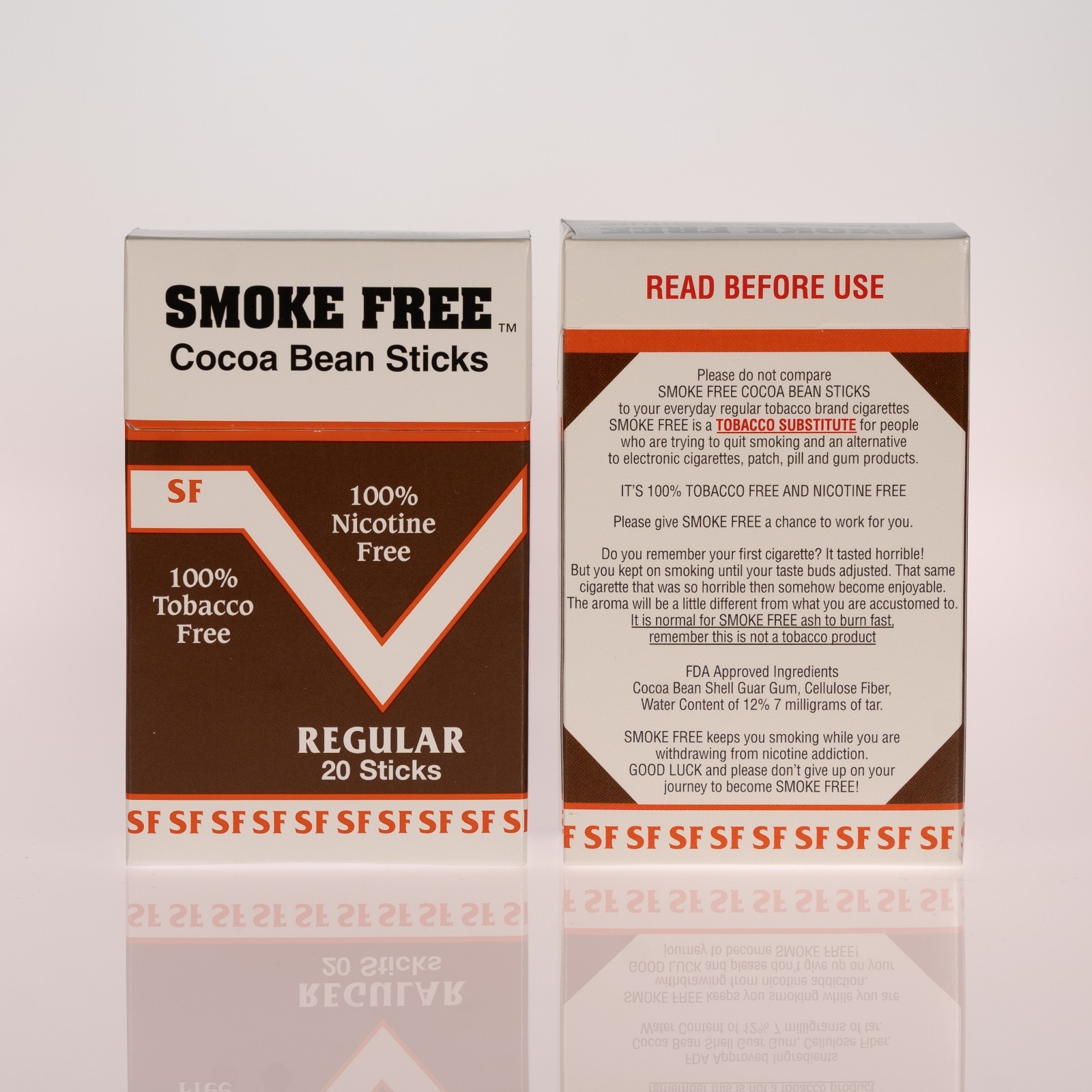 Cocoa Bean Sticks - Two Pack - 100% Tobacco & Nicotine Free