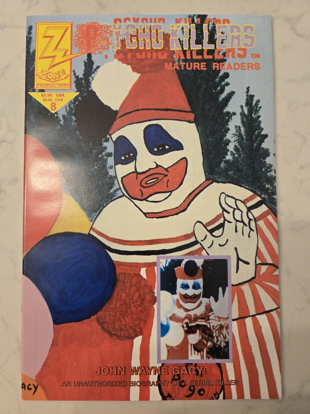 Psycho Killers #8 & #6 JOHN WAYNE GACY & RICHARD RAMIREZ 