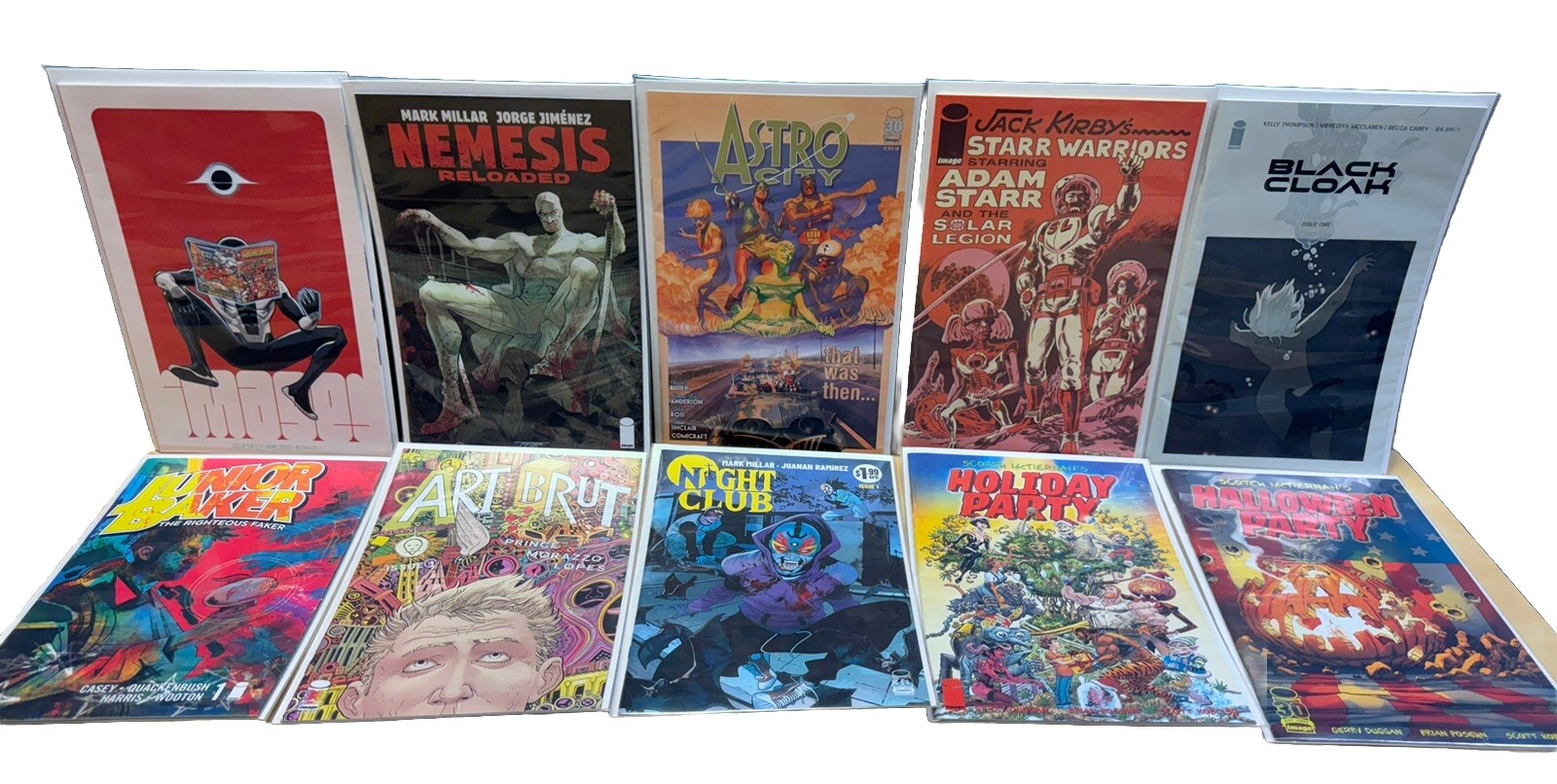 IMAGE COMICS Lot #1 NEMESIS RELOADED 30th Astro City Jack Kirby Black Cloak Art