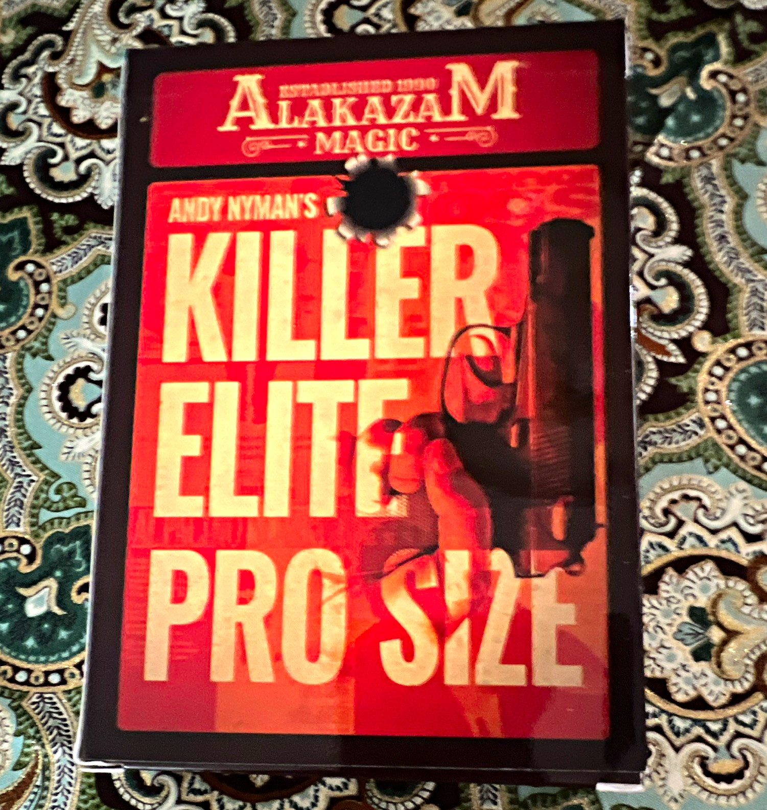 Alakazam Magic Andy Nyman Killer Elite Pro Size Magic Trick Wallet Set Alakazam Magic Andy Nyman Killer Elite Pro Size Magic Trick Wallet Set