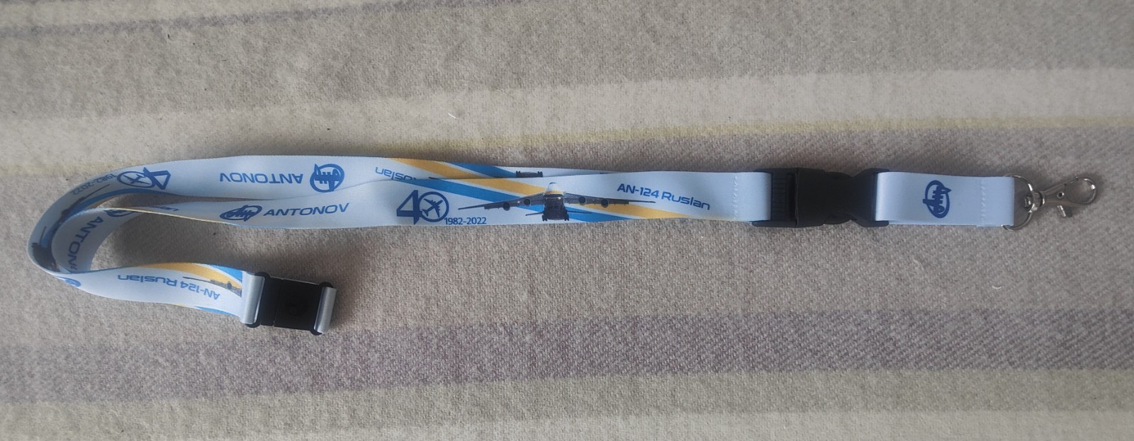 Antonov An-124 Ruslan 40 years Lanyard