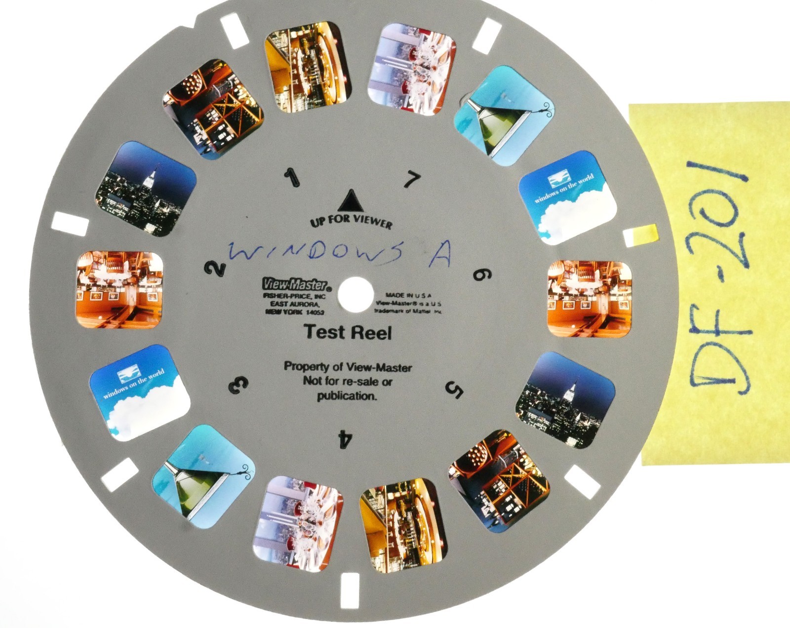 World Trade Center Club & Windows RARE View-Master 2D Reel & Test  - your choice