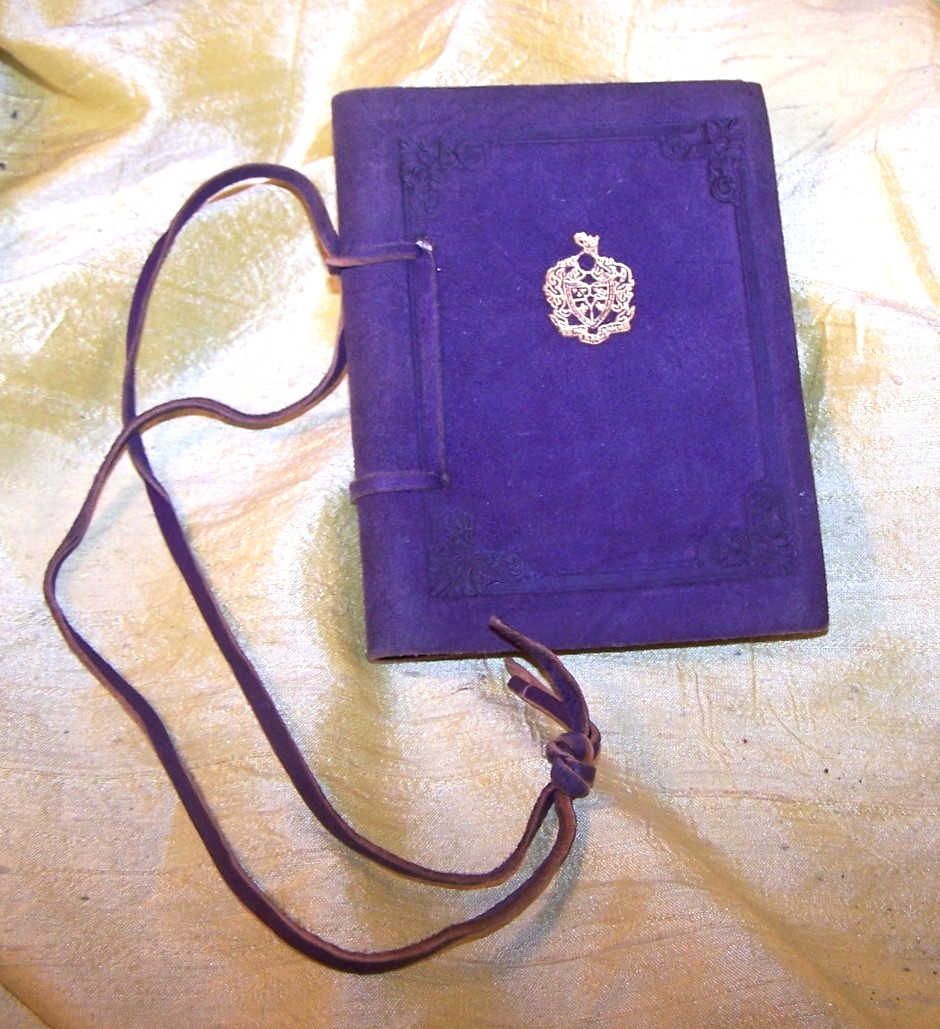 ANTIQUE Sigma Alpha Epsilon fraternity dance card / planner, 1933, Montana SAE