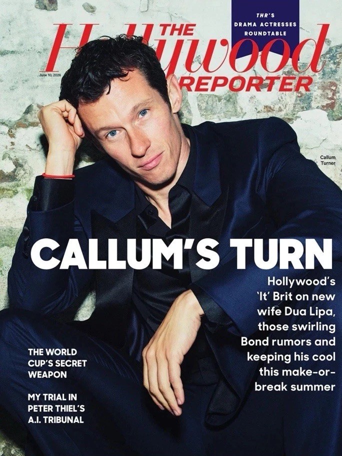 THE HOLLYWOOD REPORTER MAGAZINE CALLUM TURNER  JUNE 10, 2026
