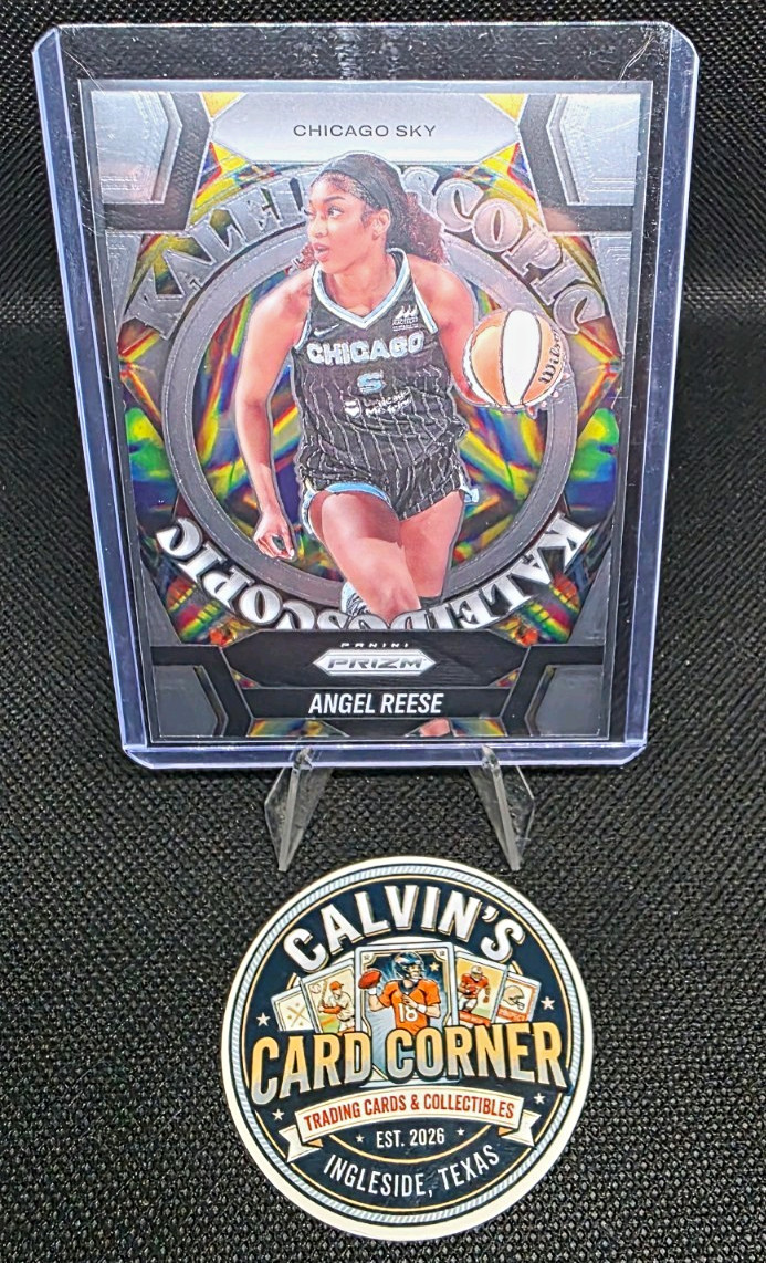 💥Panini 2025 WNBA Prizm Kaleidoscopic Insert Angel Reese Card #9💥