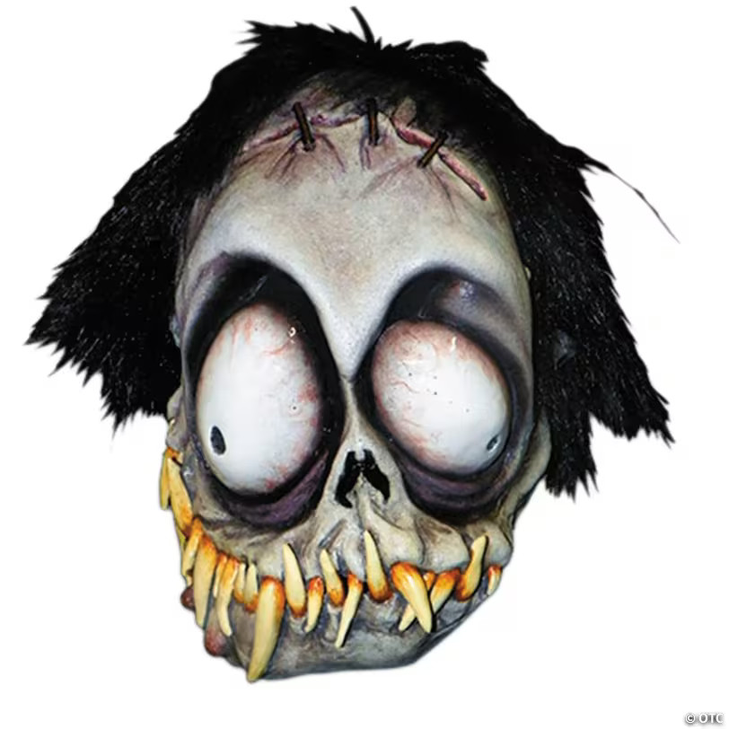 Toxictoons™ Cyanide Overhead Latex Mask - One Size MAELEP100