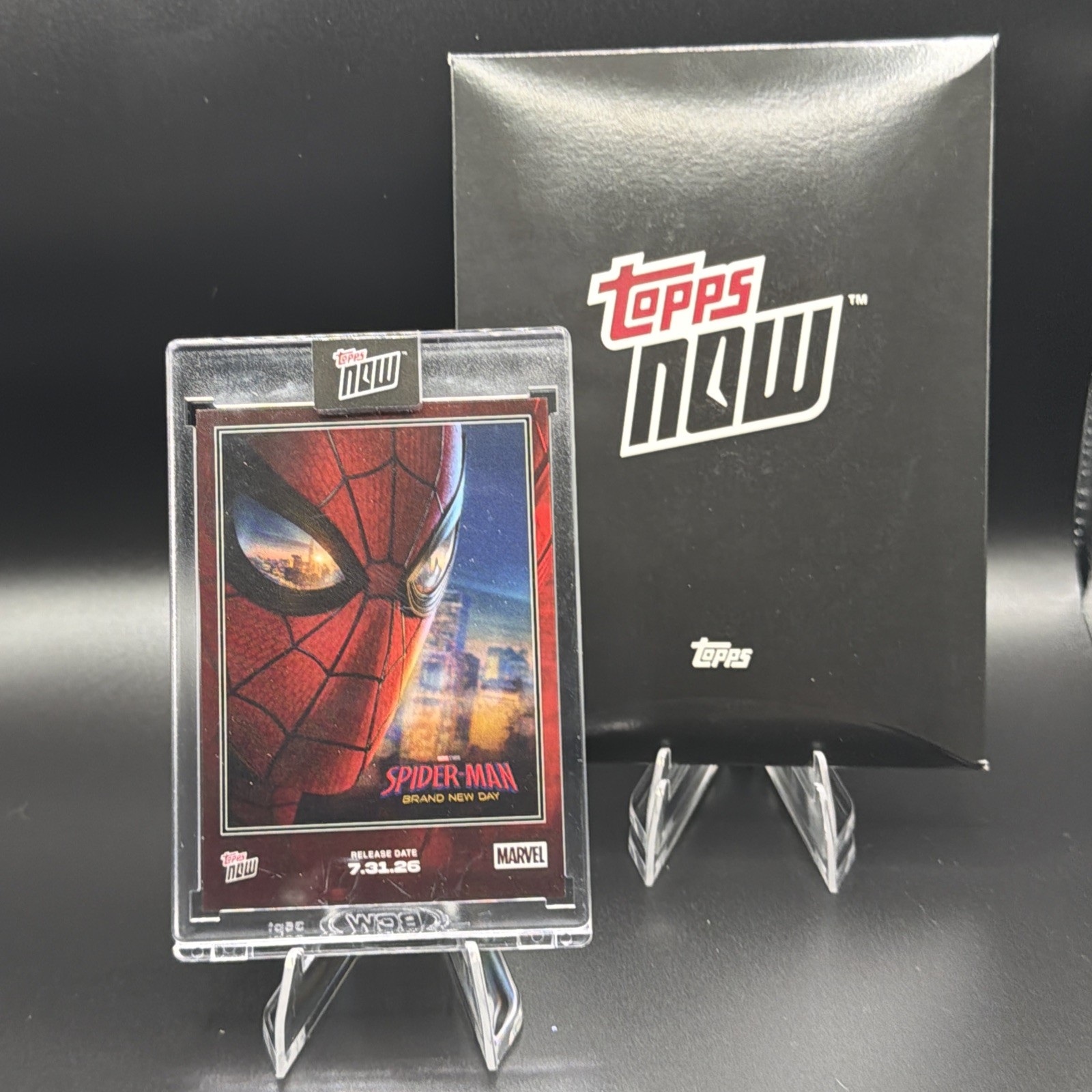 2026 Topps Now Marvel #SM01 Spider-Man Brand New Day 2026 Topps Now Marvel #SM01 Spider-Man Brand New Day