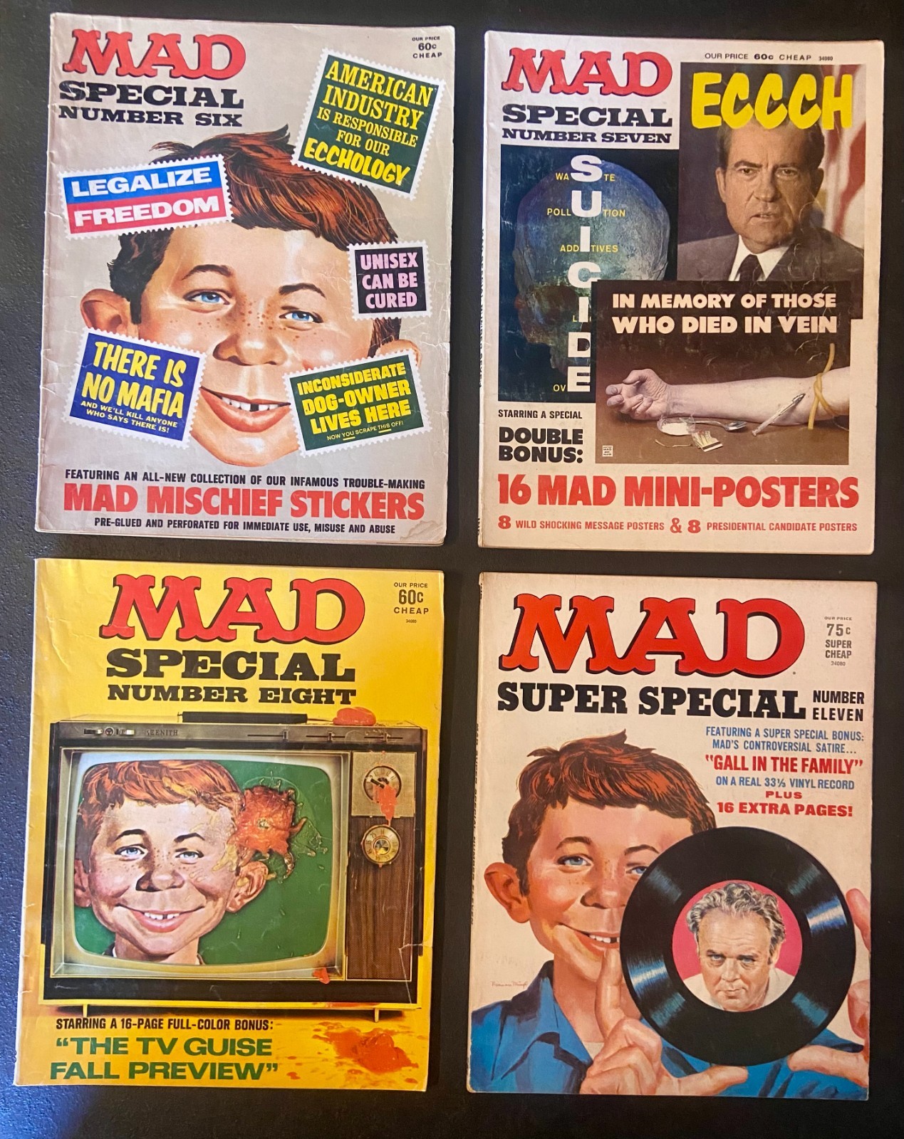 MAD Specials: #3, 4, 5, 6, 7, 8, 11, and 13