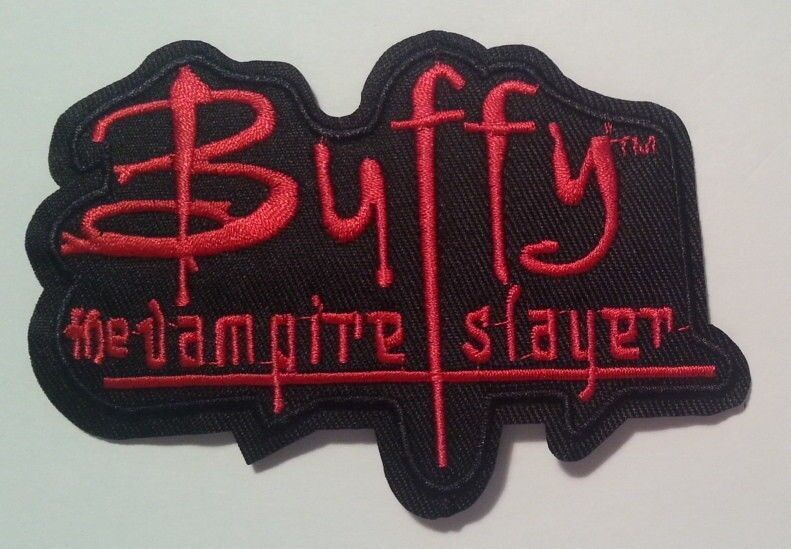 Buffy The Vampire Slayer~Embroidered Applique Patch~TV Series~4 1/4\