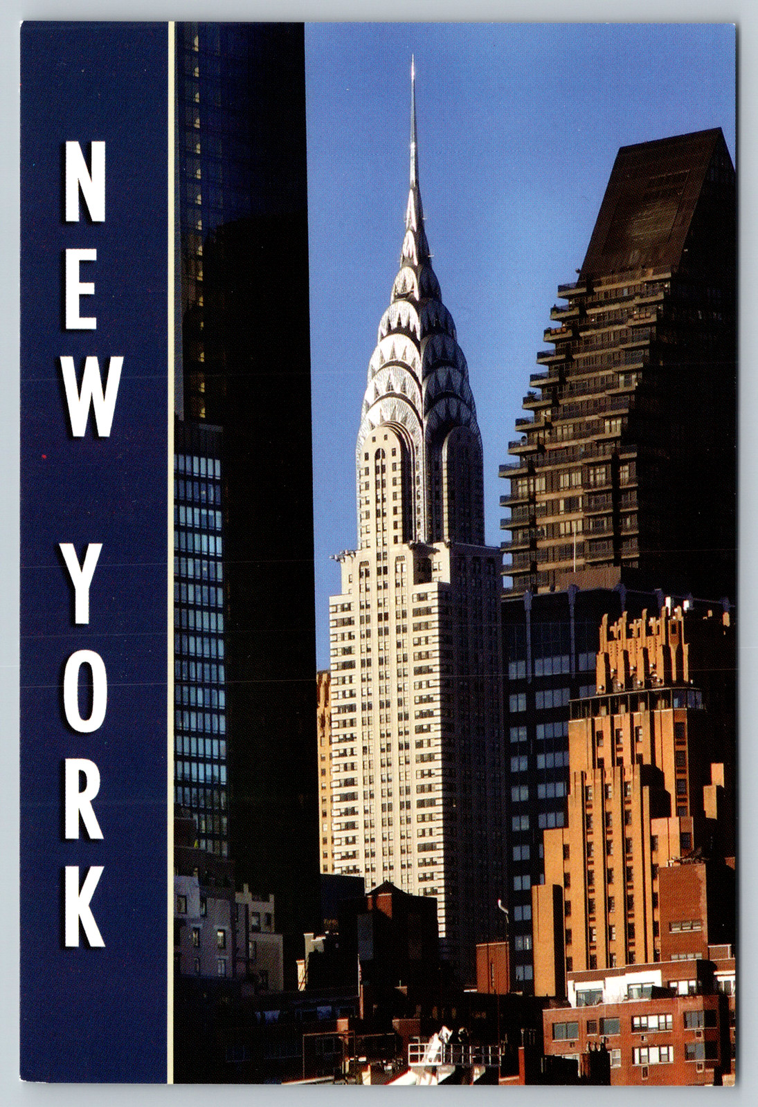 c1970s New York Chrysler Building Vintage Postcard c1970s New York Chrysler Building Vintage Postcard