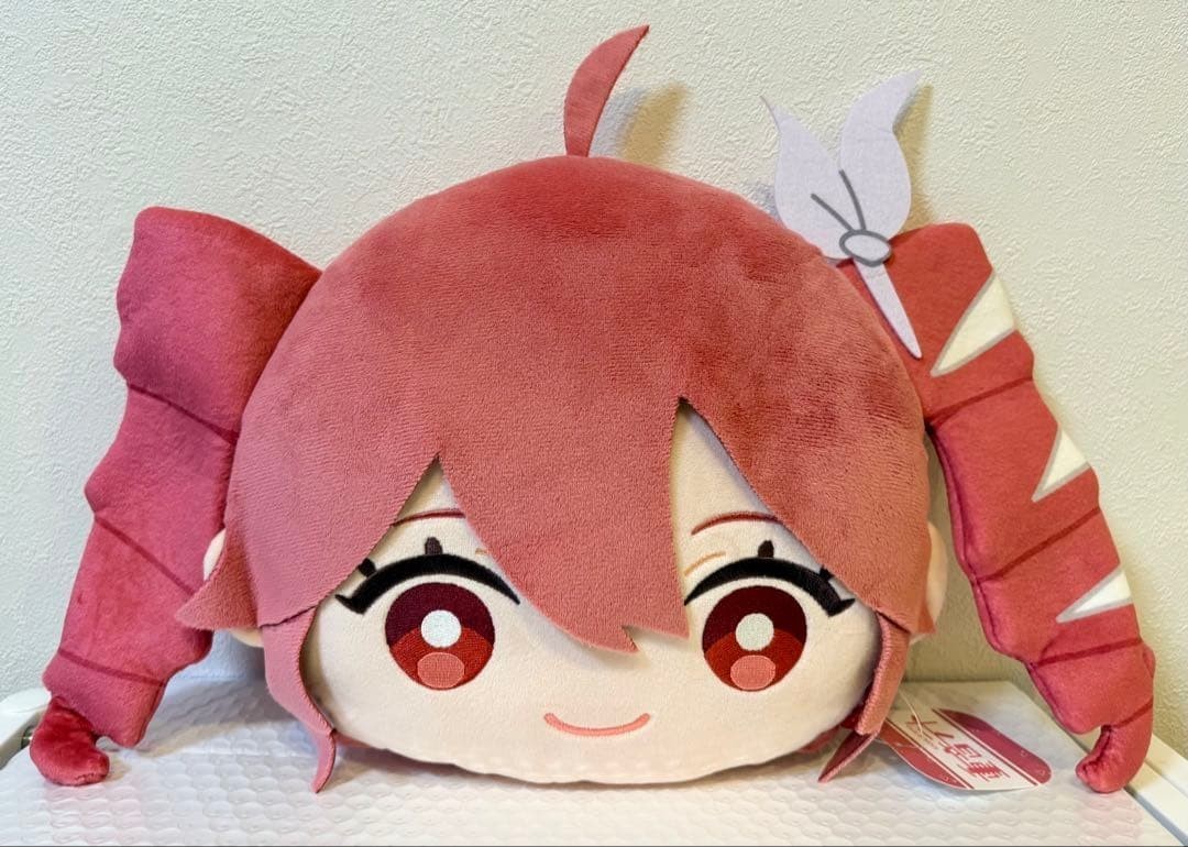 Kasane Teto Plush Face Cushion 40cm Official 2026 New Fukuya