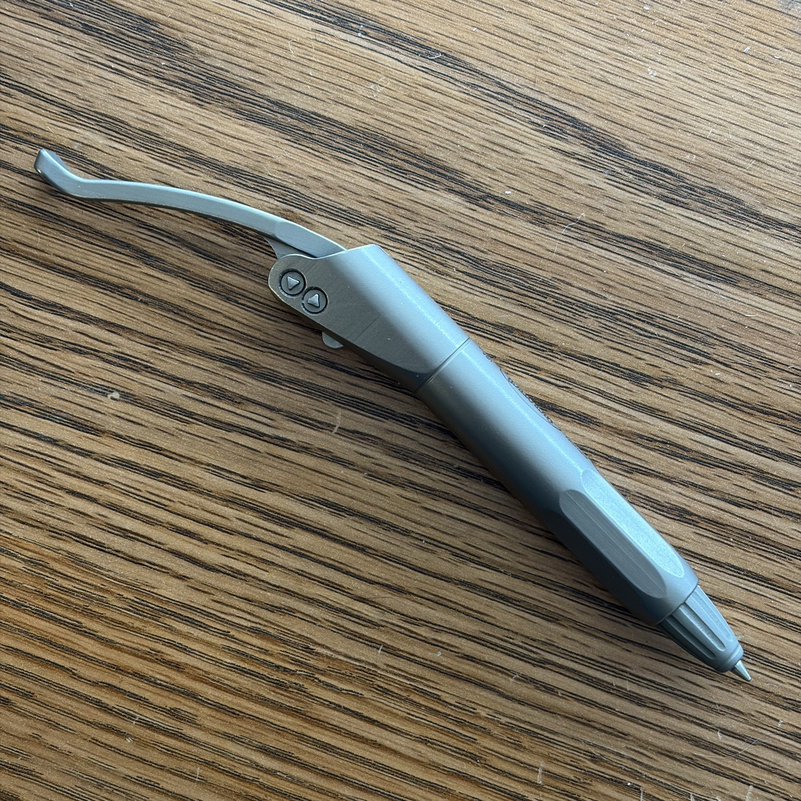 Microtech Siphon Pen #00266 01/2013 Stainless Steel VERSION 1.0