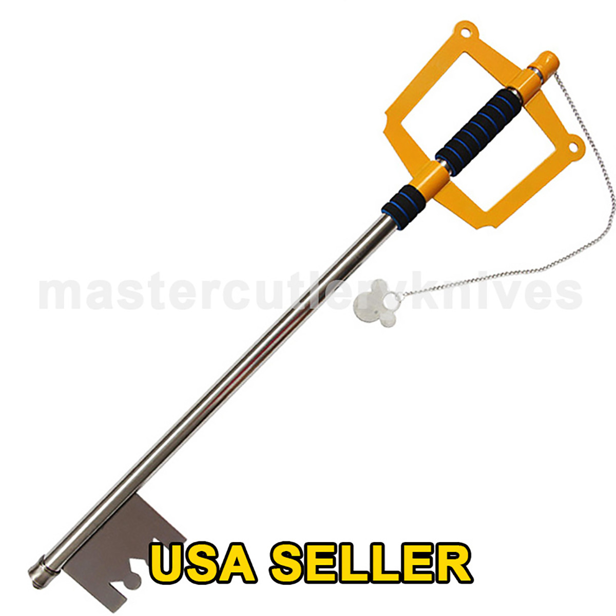 Kingdom of Hearts Sora's Keyblade FULL METAL Video Game Replica Cosplay 35