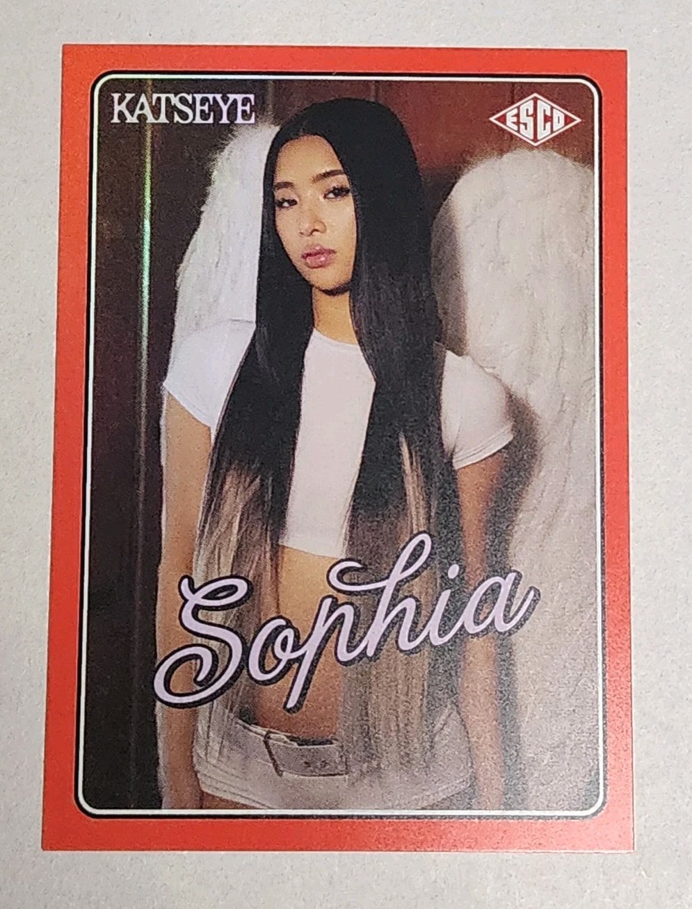 KATSEYE Sophia RARE 001/005 #17 ESCO 