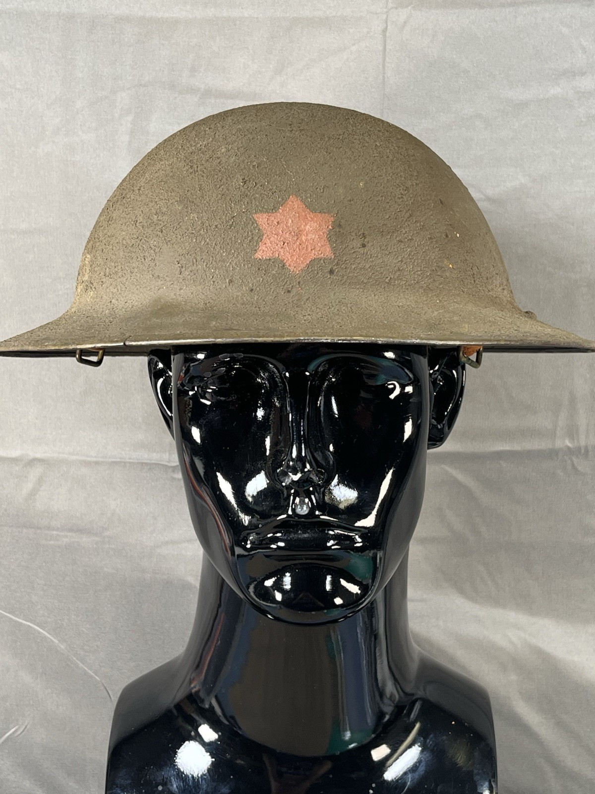 WW1 Doughboy US Army  6th Division  Helmet