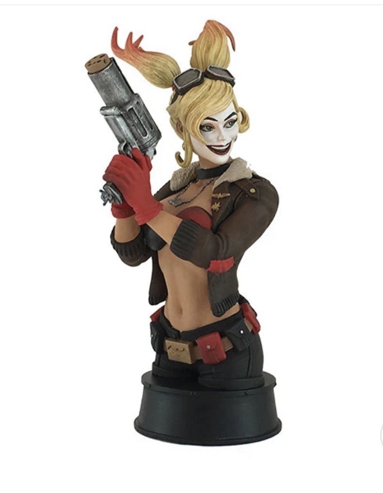 Icon Heroes HARLEY QUINN Collectible Bust Paperweight Brand New #818/2000