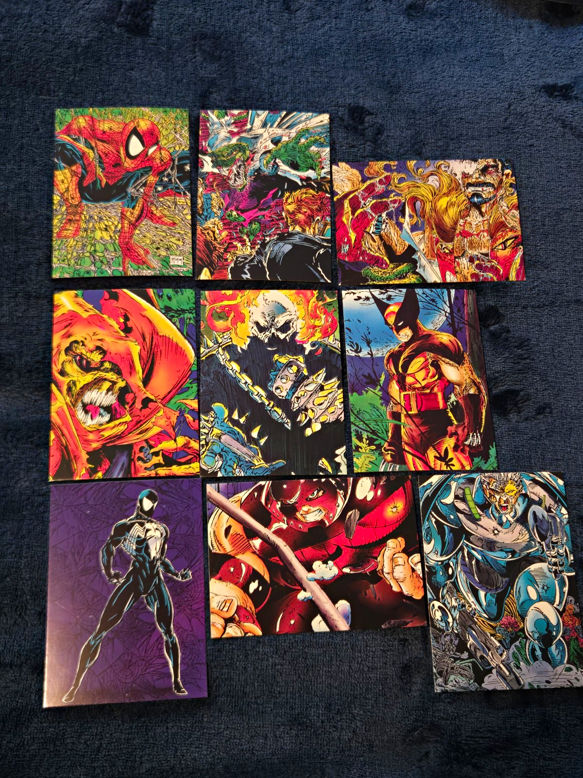 1992 Spider-Man McFarlane Era Complete 90 Card Set EX/MT One Owner