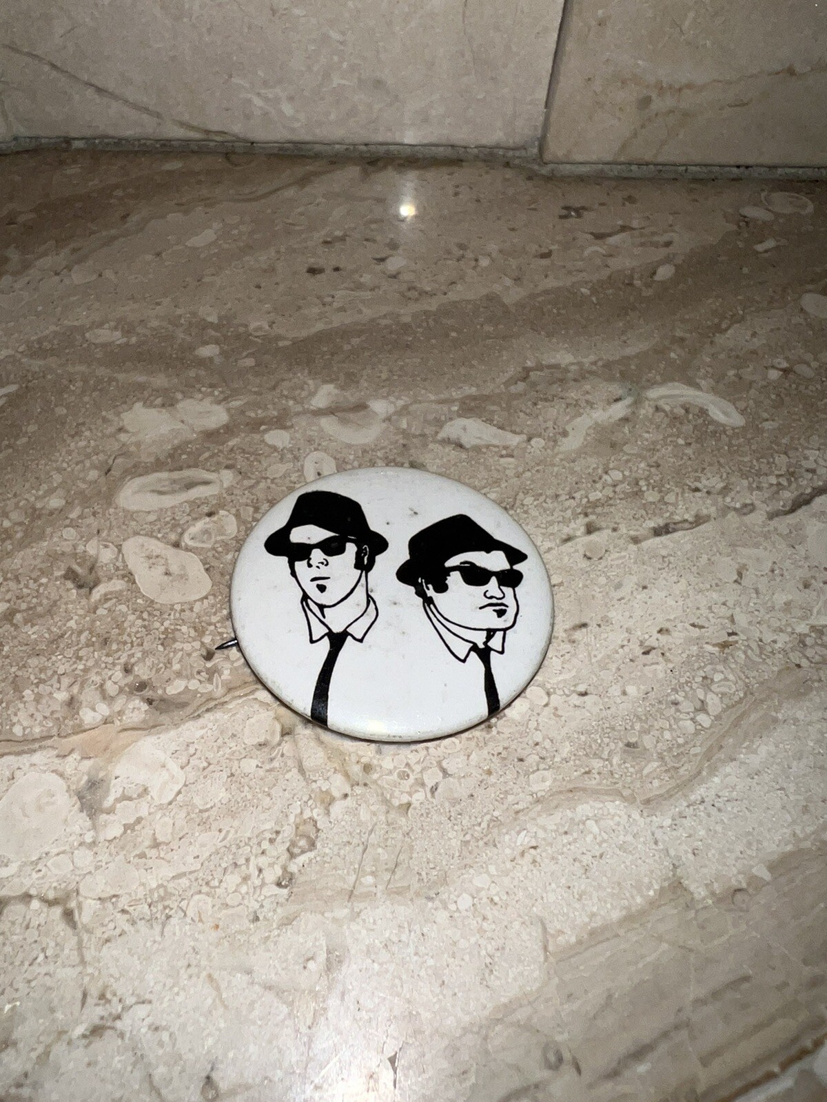 VINTAGE BLUES BROTHERS PHANTOM ENTERTAINMENT LAPEL PIN 1.5in