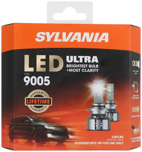SYLVANIA - 9005 LED Ultra - Fog Lights For Cars and Trucks Brand new