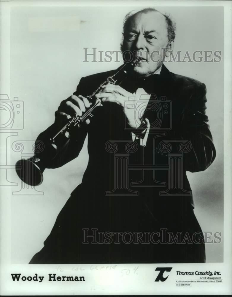 Press Photo Woody Herman, musician - lrp00215